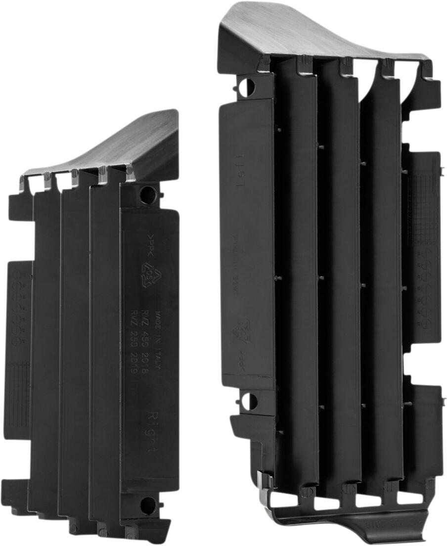 Ufo Black Ac02462 - Radiator Louvres For Suzuki Rmz450 2018-2025