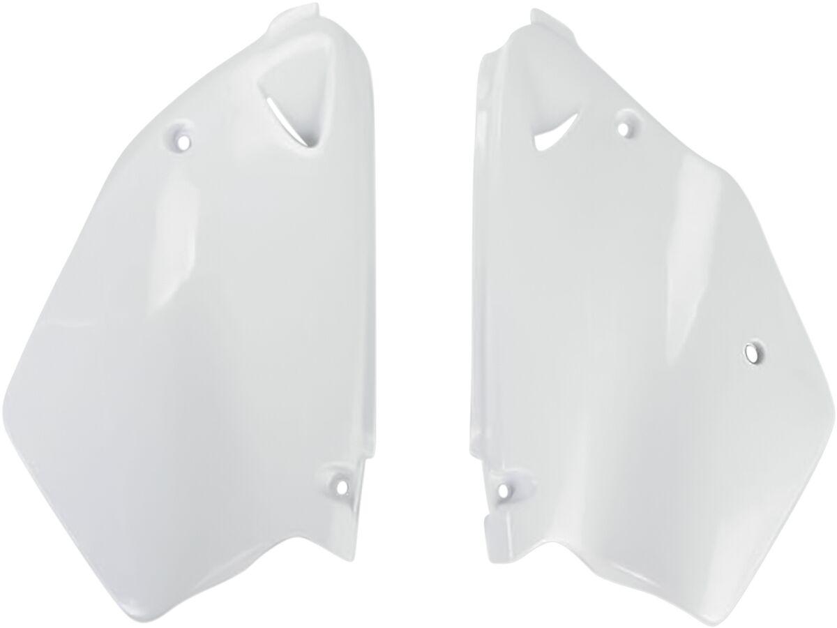 Ufo White Ya02899#046 - Side Panels For Yamaha Yz125 1996-2001