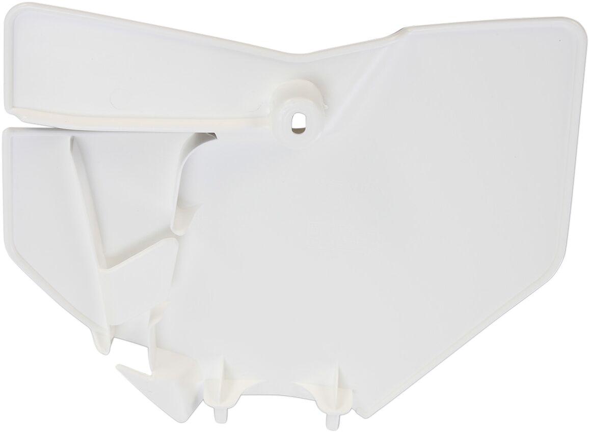 Ufo White Kt04063#047 - Front Number Board For Ktm Sx125 2016-2018
