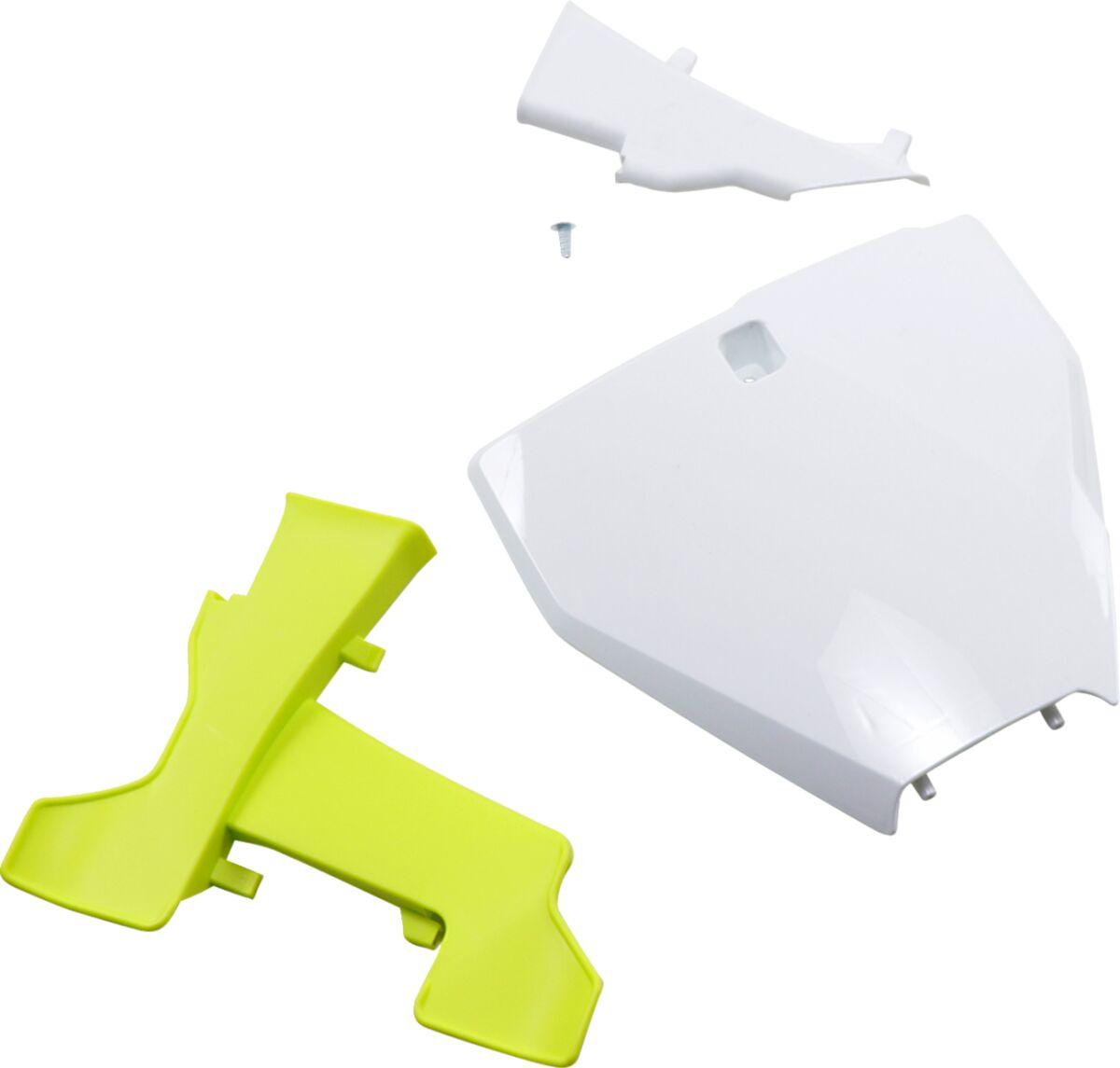 Ufo White Hu03395@041 - Front Number Board For Husqvarna Fc250 2016-2022