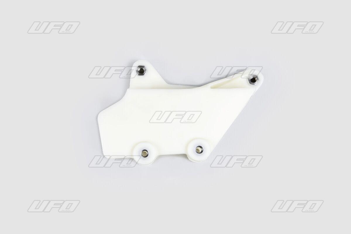 YA02822#280 - UFO Chain Guide For Yamaha YZ125 1989-1992 White