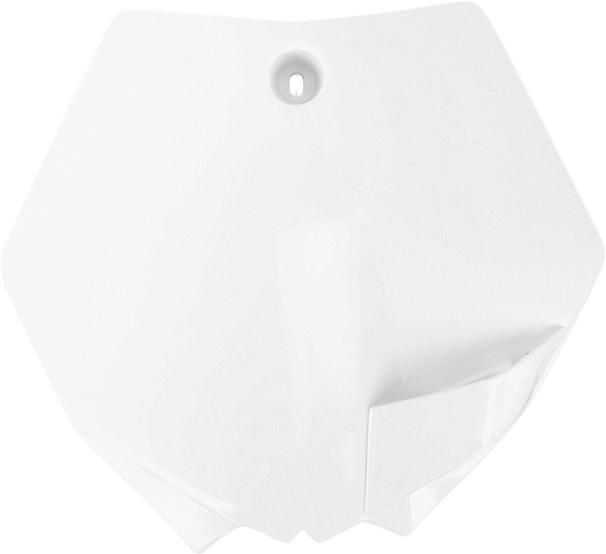 Ufo White Kt04008#047 - Front Number Board For Ktm Sx65 2009-2015