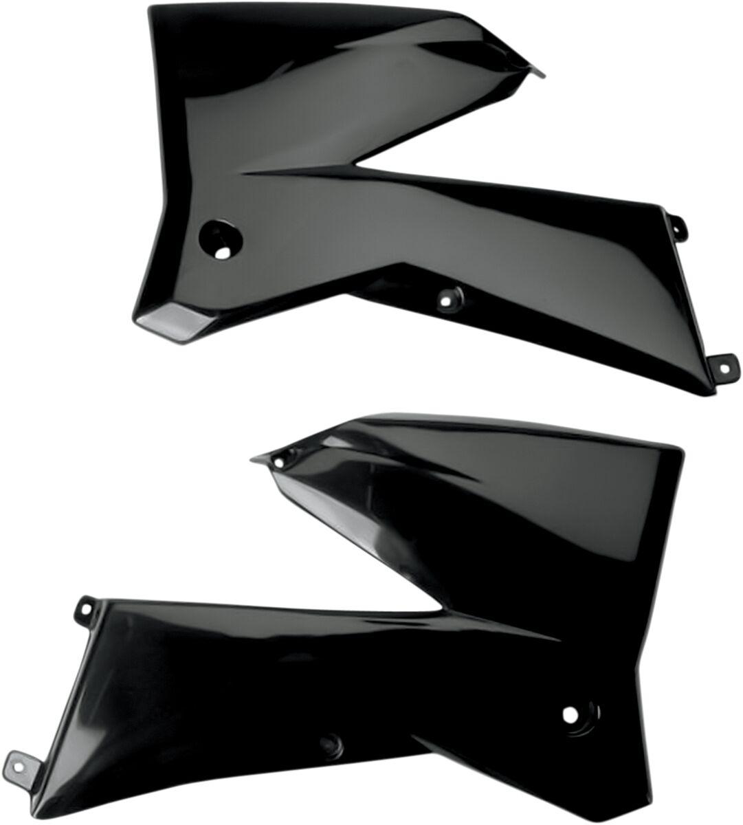 KT03084#001 - UFO Radiator Scoops For KTM EXC125 2005-2007 - Black