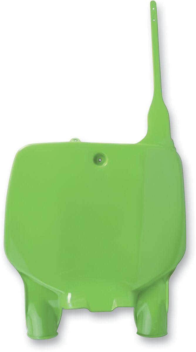 Ufo Green/Oem Ka03701#026 - Front Number Board For Kawasaki Kx125 1996-1998