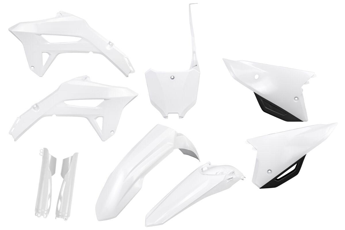 Ufo Black/White Hokit125f@041 - Plastics Kit For Honda Crf250r 2022-2024