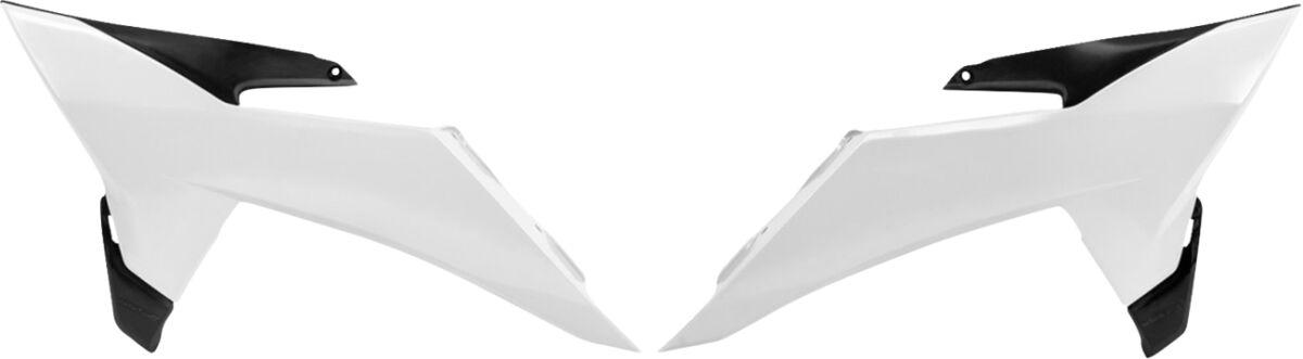 Ufo Black/Ktm White/White Kt05025#042 - Radiator Scoops For Ktm Sx125 2025-2026