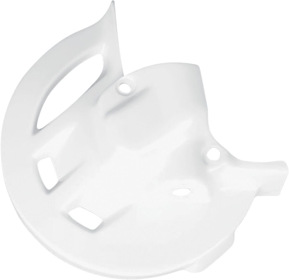 Ufo White Ho02684#041 - Front Brake Disc Protector For Honda Cr125 1995-2001