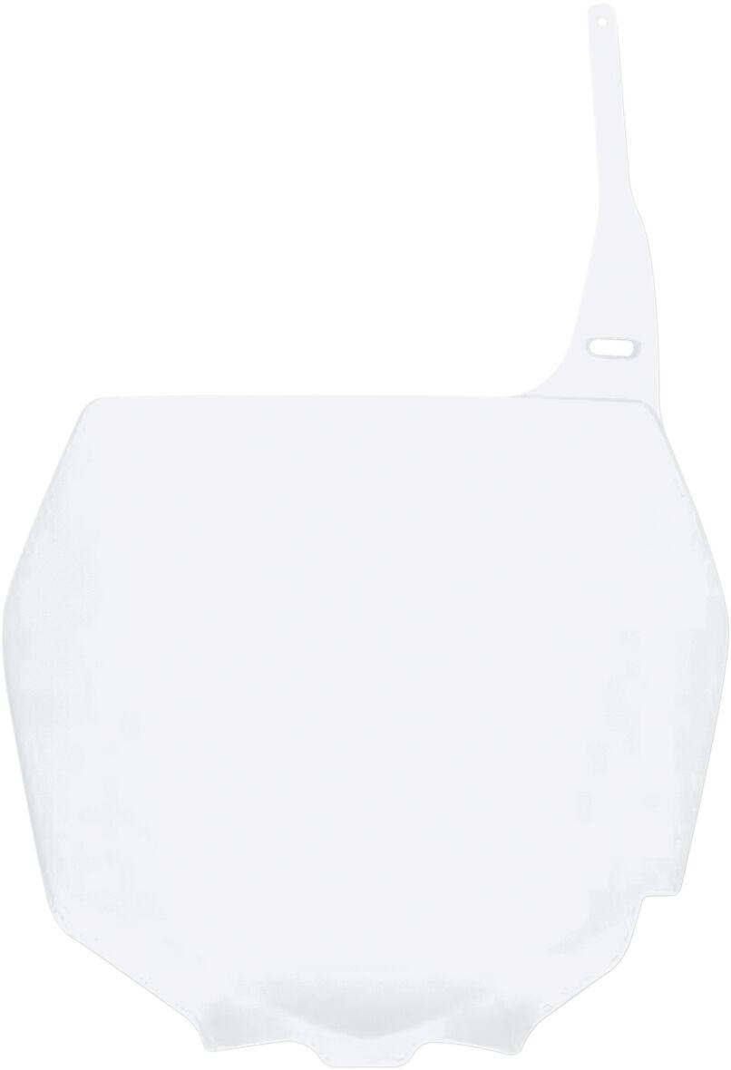Ufo White Su03989#041 - Front Number Board For Suzuki Rm125 2001-2012