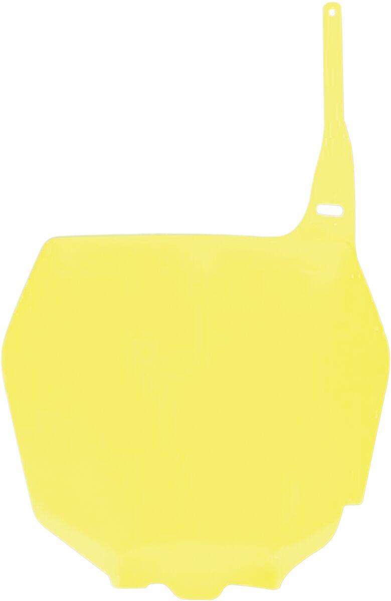 Ufo Oem/Yellow Su03989#102 - Front Number Board For Suzuki Rm125 2001-2012