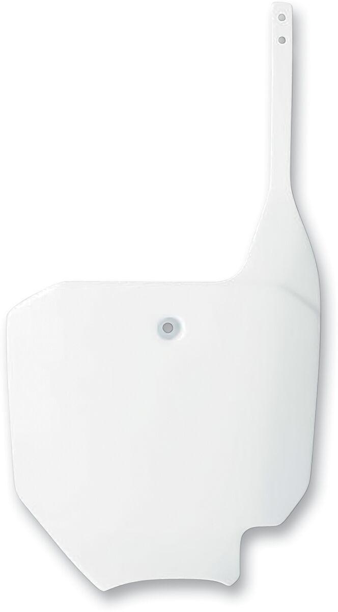 Ufo White Ho03624#041 - Front Number Board For Honda Cr80b 1996-2002