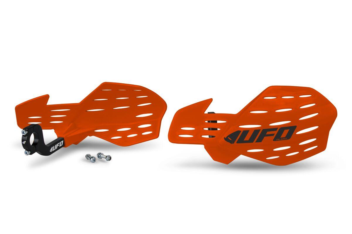 Ufo Orange Pm01659@127 - Guardian 2 Motocross Universal Hand Guards
