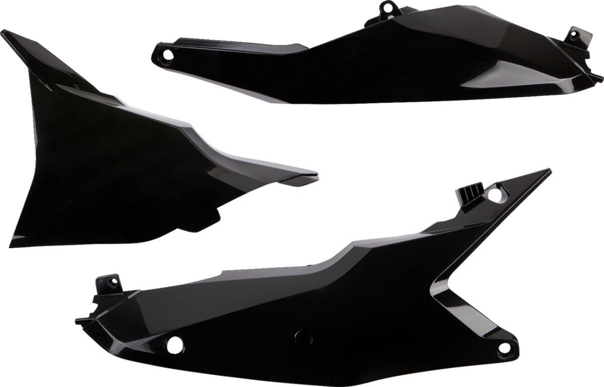 KT05012#001 - UFO Side Panels For KTM EXC150 TBI 2024-2025 - Black