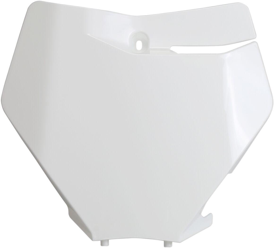 Ufo White Kt04094#047 - Front Number Board For Ktm Sx125 2019-2022