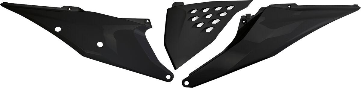 Ufo Black Kt05004#001 - Side Panels For Ktm Exc150 Tpi 2020-2023
