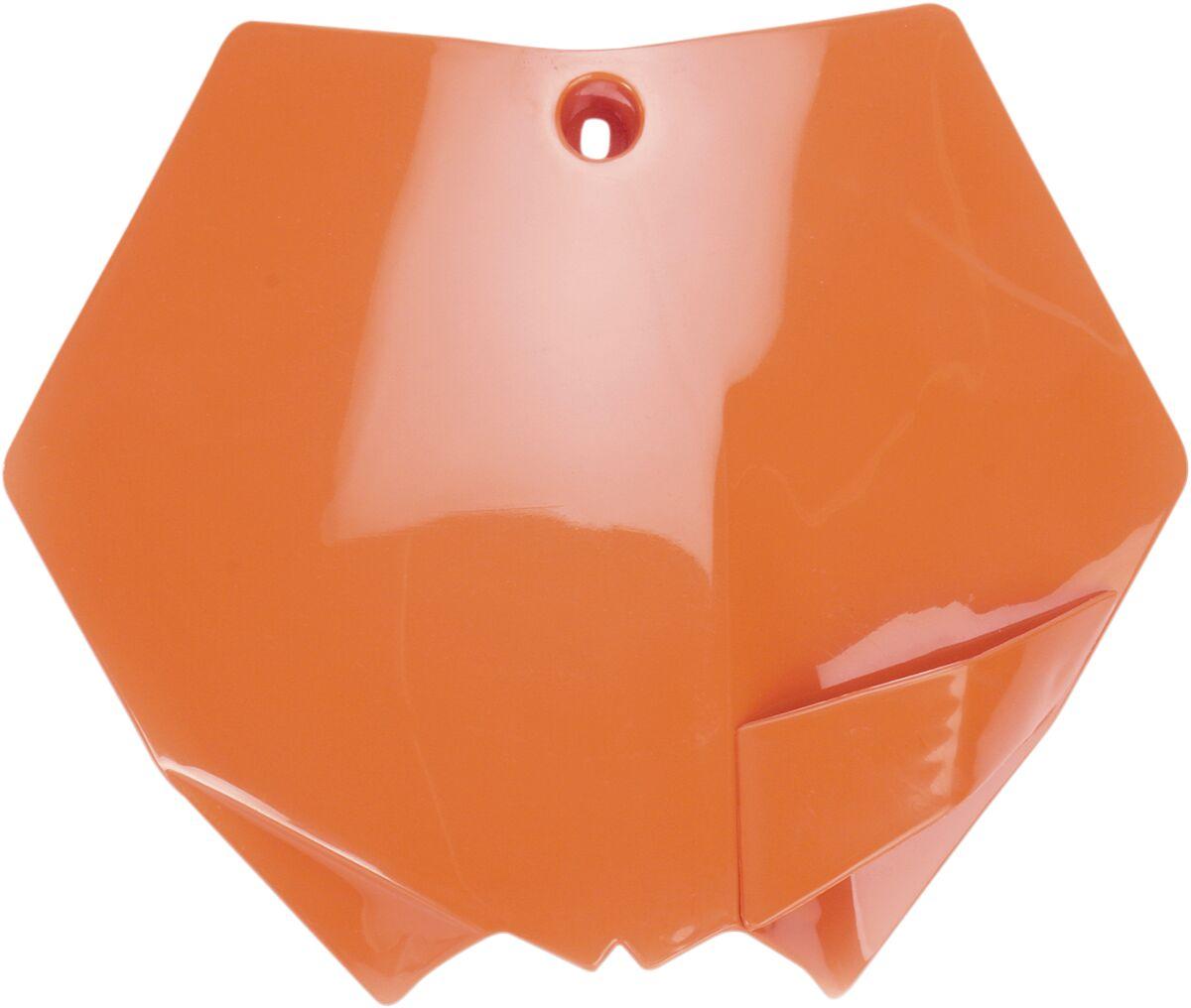 Ufo Orange Kt03093#127 - Front Number Board For Ktm Sx125 2007-2012
