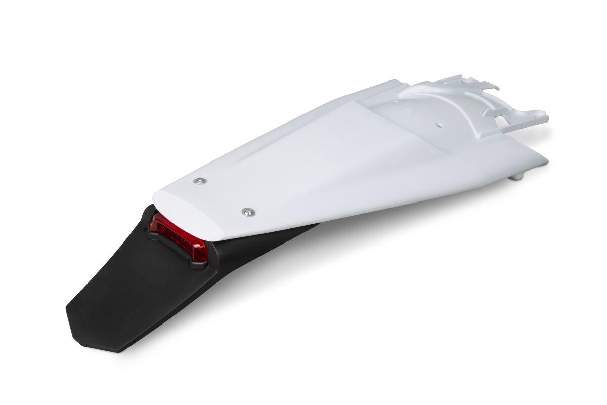Ufo White Hu04319#040 - Fender With Led Light For Husqvarna Fe250 2024-2025 Rear