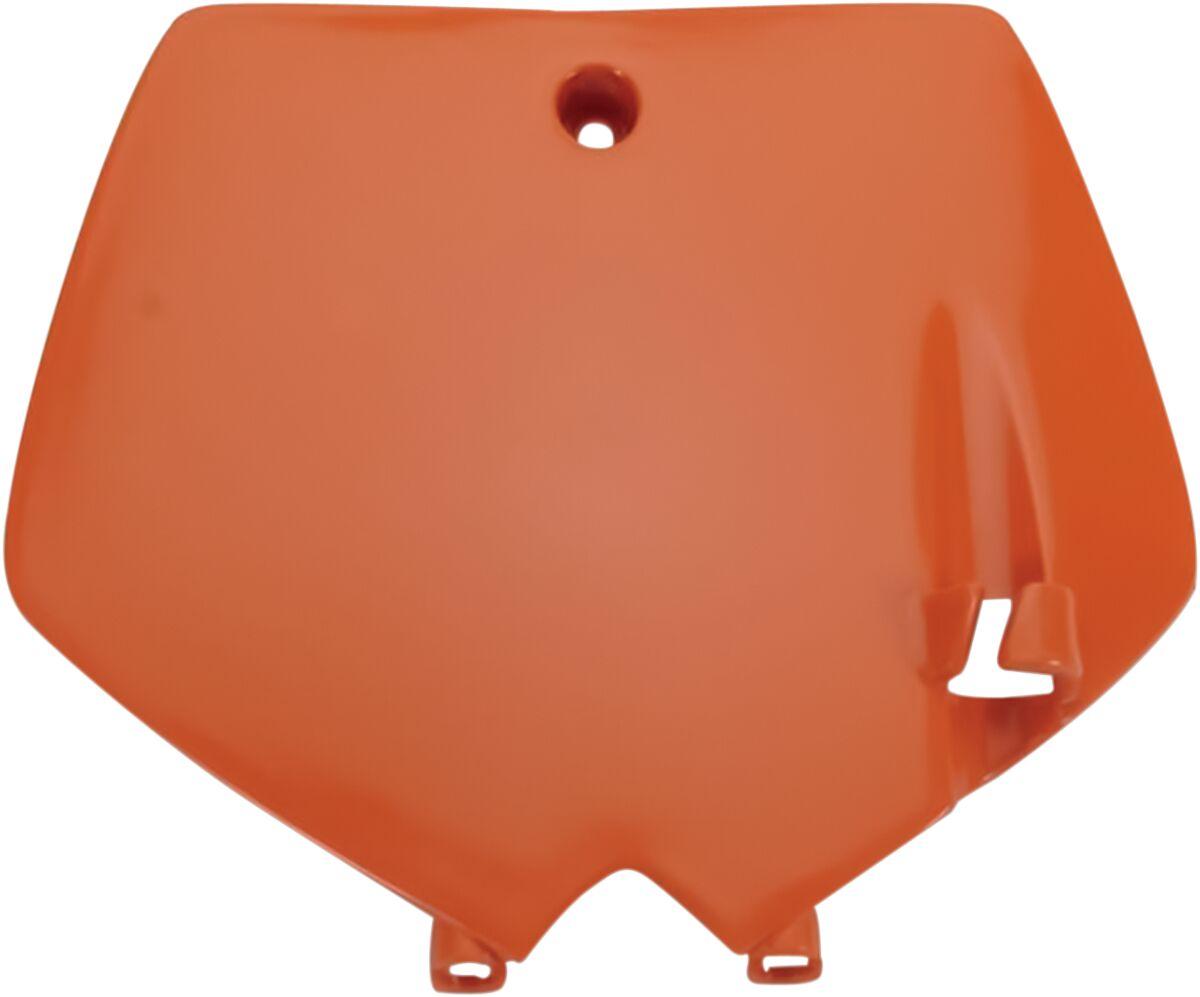 KT03071#127 - UFO Front Number Board For KTM SX65 2002-2008 - OEM/Orange