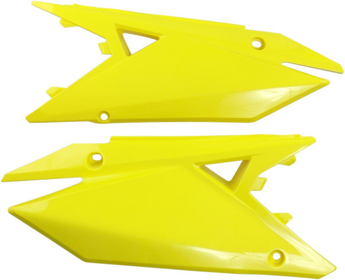 Ufo Rm Yellow Su04942#102 - Side Panels For Suzuki Rmz250 2019-2025