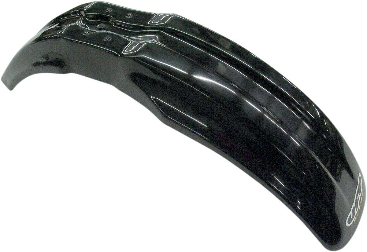 KA02757#001 - UFO Front Fender For Kawasaki KX80 1991-1997 Front - Black