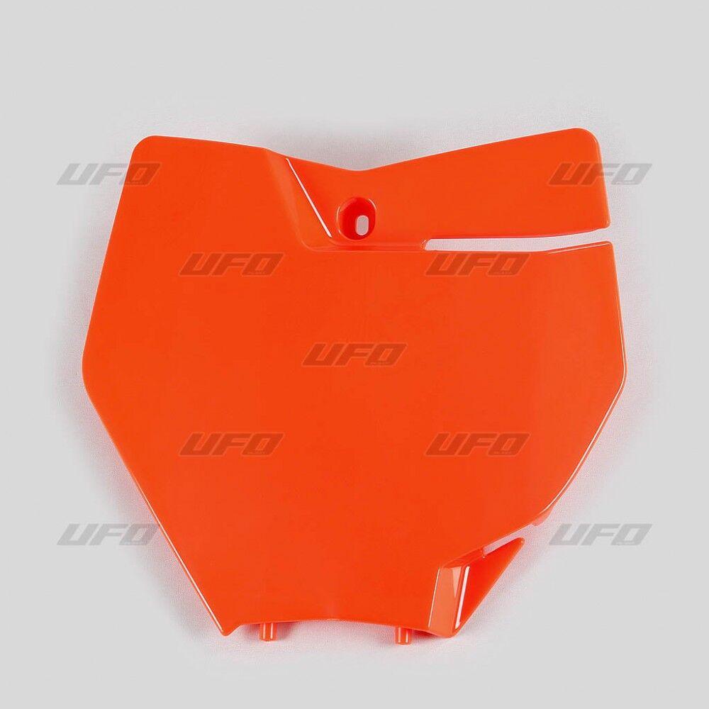 Ufo Orange Kt04063#Fflu - Front Number Board For Ktm Sx125 2016-2018