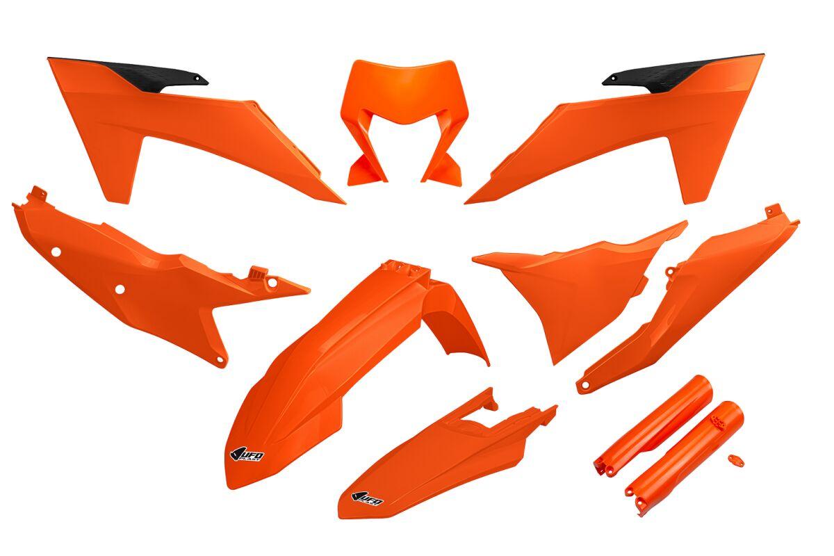 Ufo Orange Ktkit530f@127 - Plastics Kit For Ktm Exc150 Tbi 2024-2025 - '24