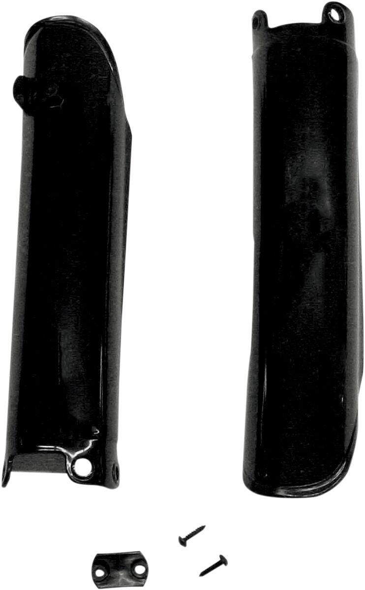 Ufo Black Kt03064#001 - Fork Guards For Ktm Exc125 2001-2007