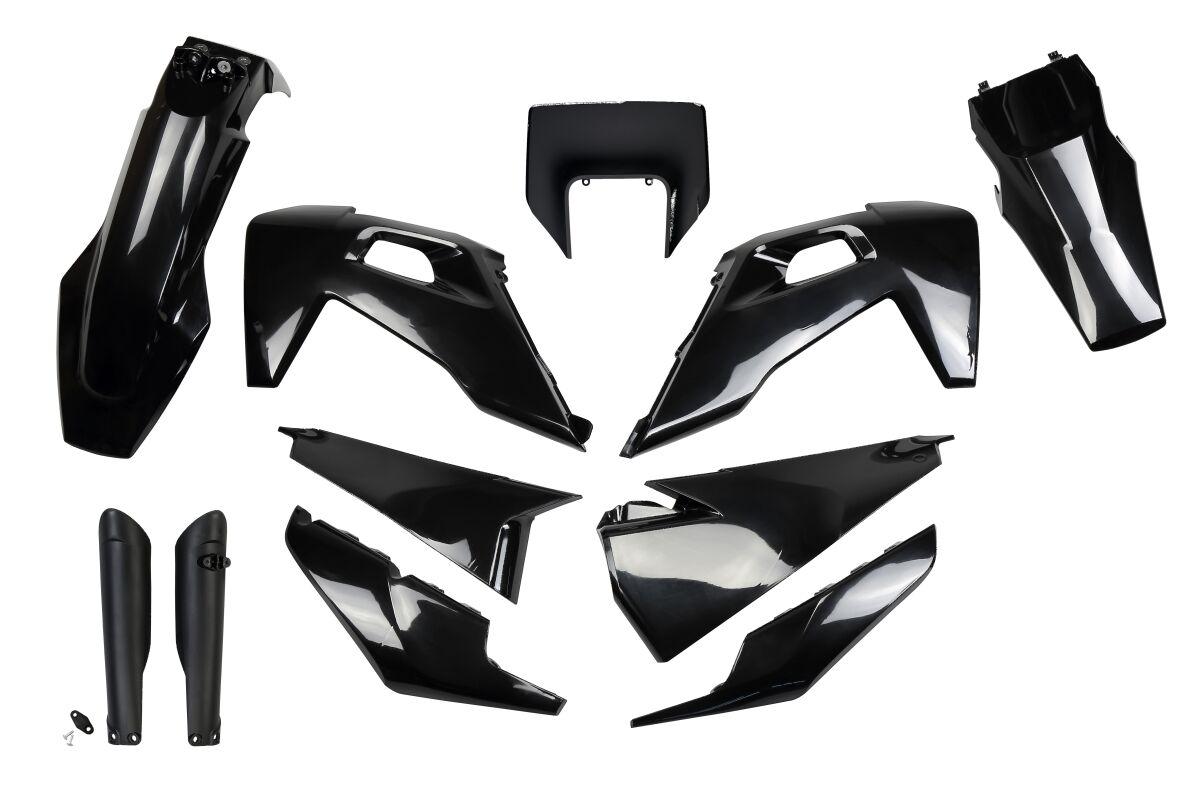 Ufo Black Hukit623f@001 - Plastics Kit For Husqvarna Fc250 2022