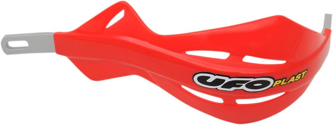 Ufo Red Pm01633#070 - Pro Hand Guards With Aluminium Insert For 1-1/8" Handlebars