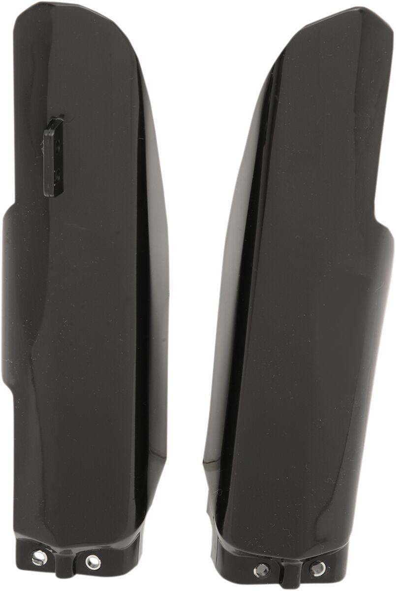SU03907@001 - UFO Fork Guards For Suzuki RM85 2002-2018 - Black