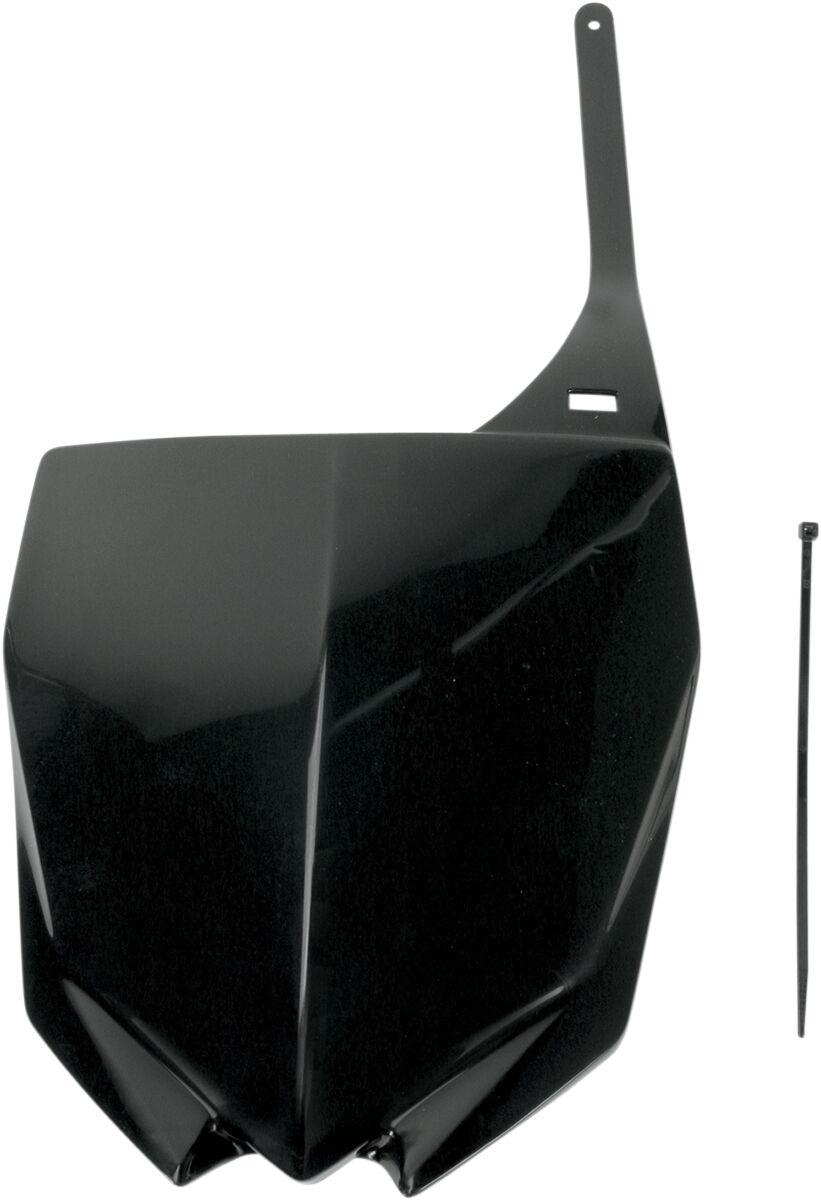 Ufo Black Ya04813#001 - Front Number Board For Yamaha Yz125 2015-2021