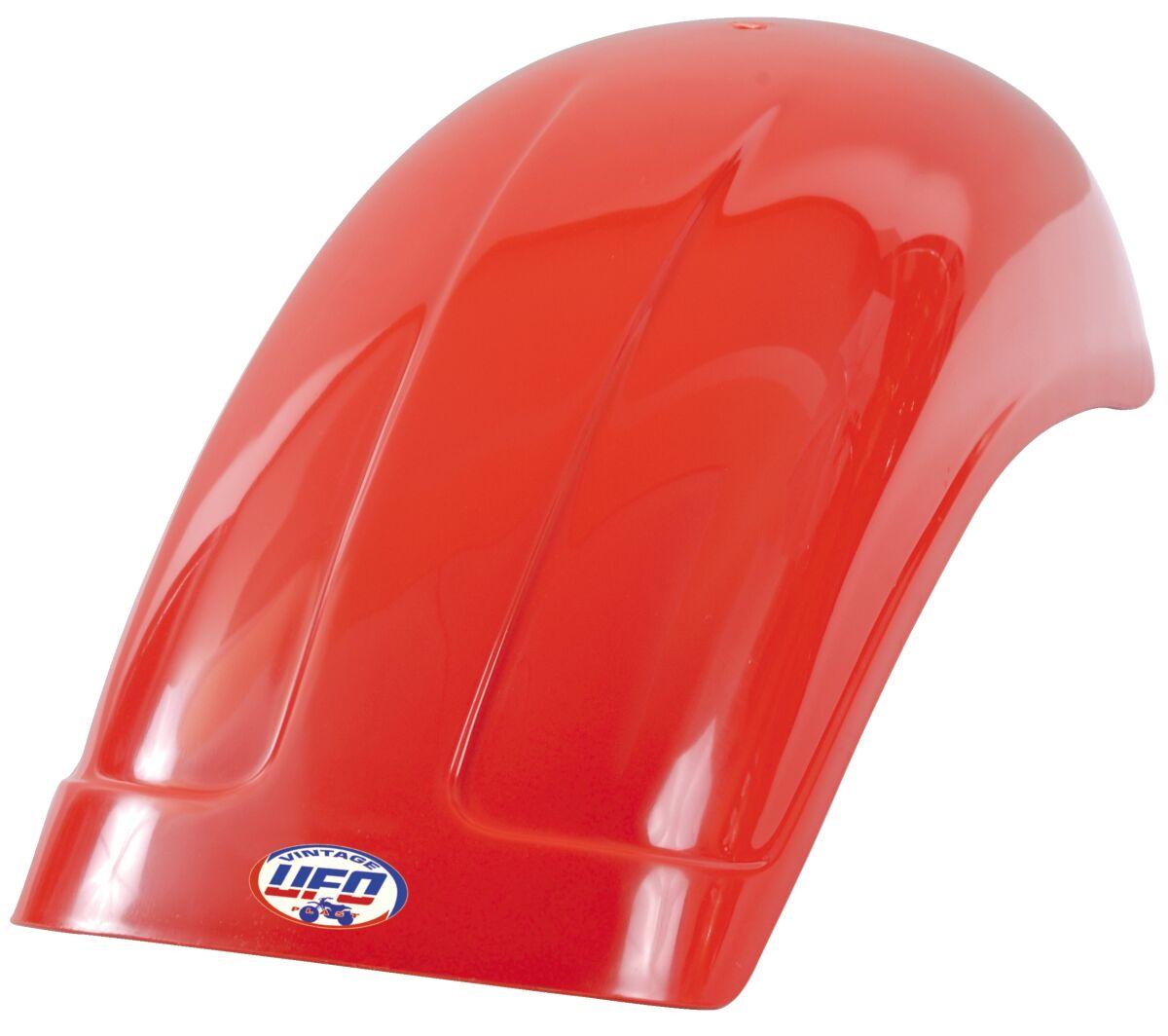 UFO Vintage Uni Rear Fender Cross Large (75-83) White Me08024w - Image 3