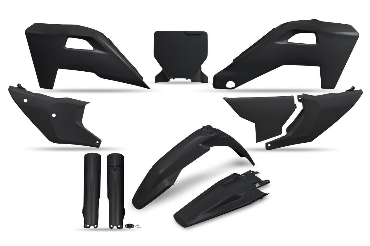 Ufo Black Hukit630f@001 - Plastics Kit For Husqvarna Fc250 2025