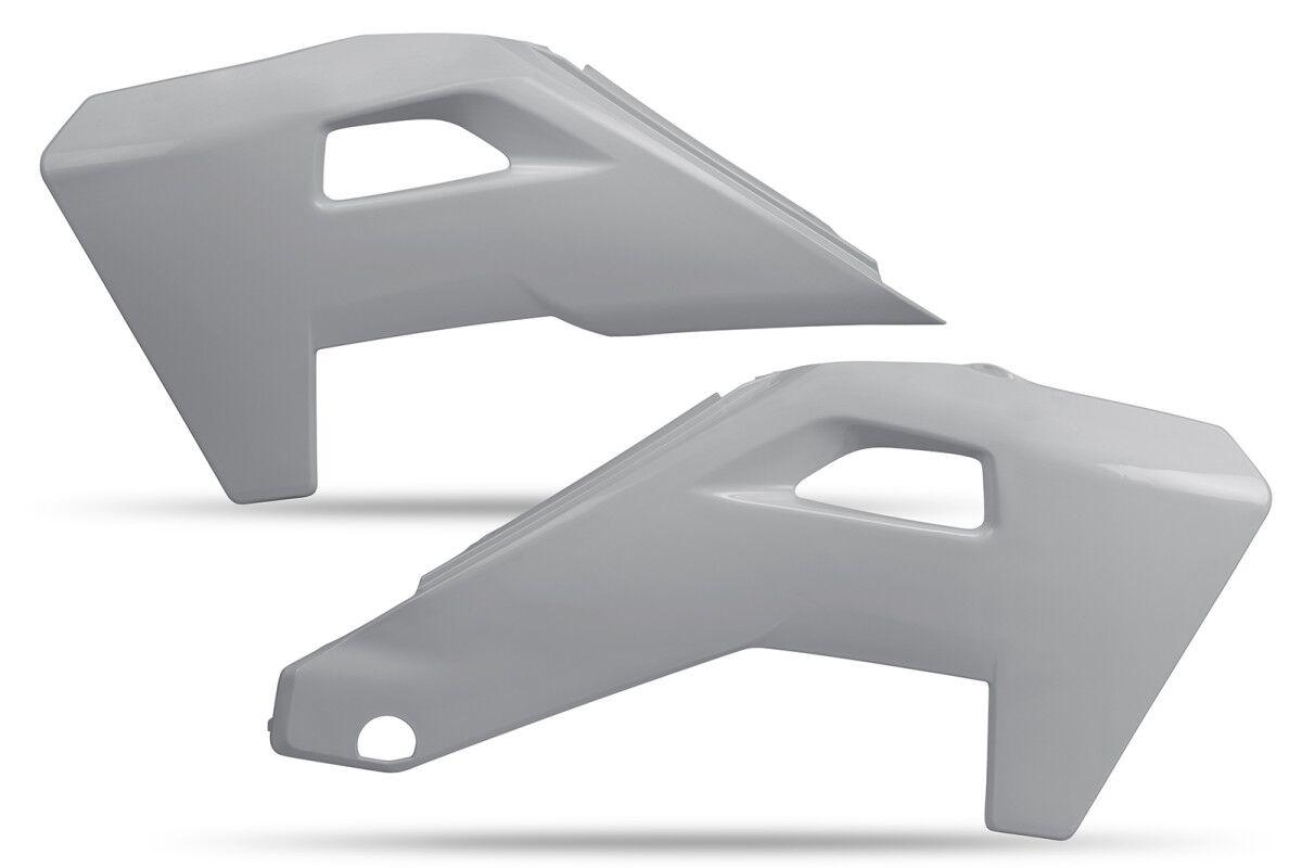 Ufo Gray Hu04325#342 - Radiator Scoops For Husqvarna Fc250 2025 - Grey