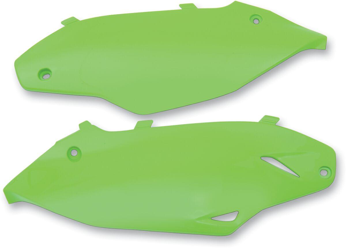 Ufo Green/Kx Green Ka04720#026 - Side Panels For Kawasaki Kxf250 2013-2016