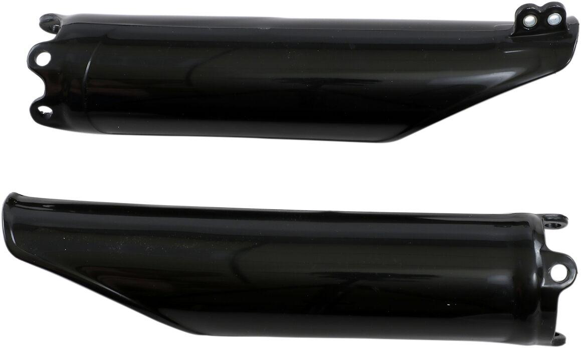 Ufo Black Ho04640#001 - Fork Guards For Honda Crf250r 2014-2018