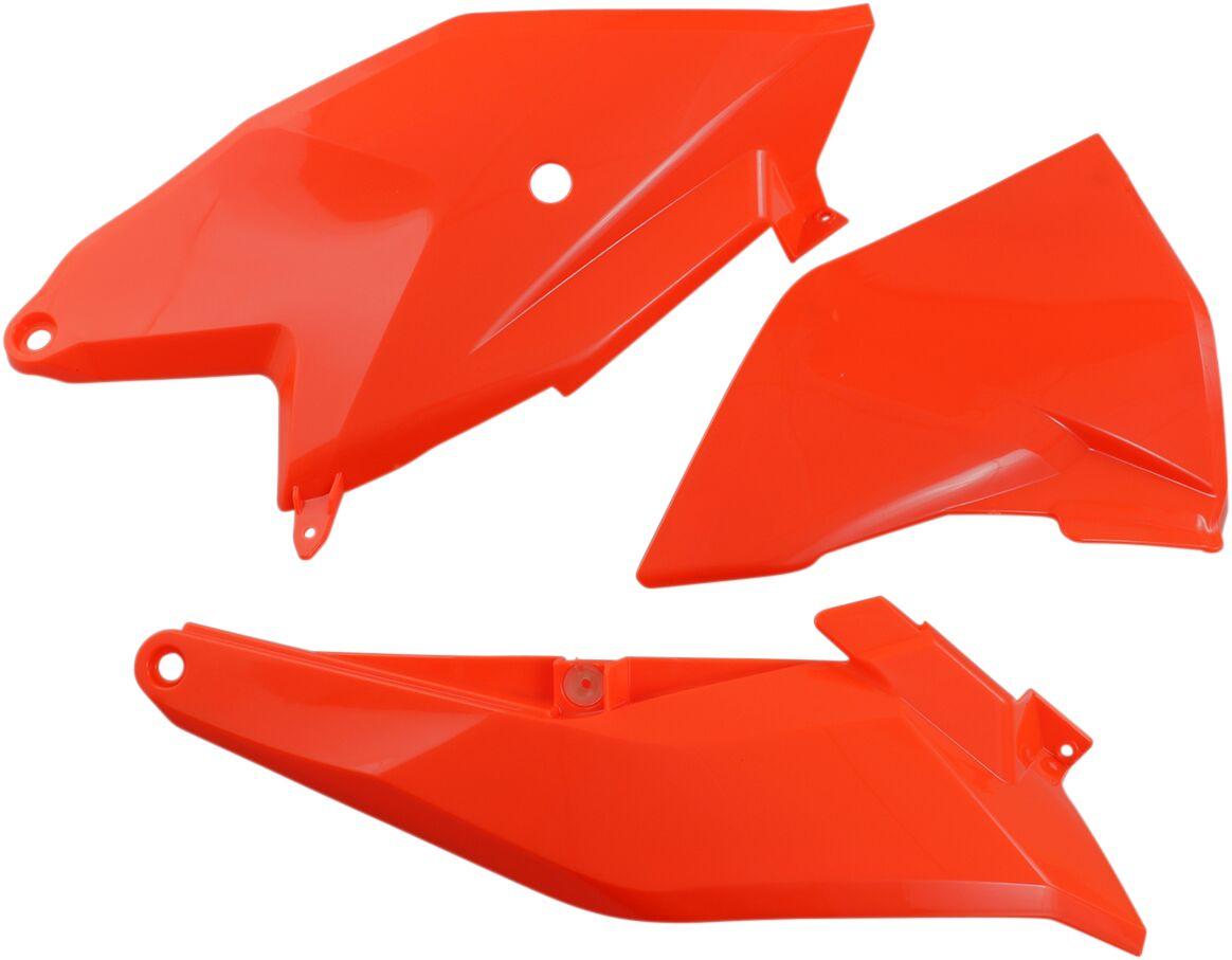 KT04086#FFLU - UFO Side Panels For KTM SX85 2018-2024 - Fluorescent Orange