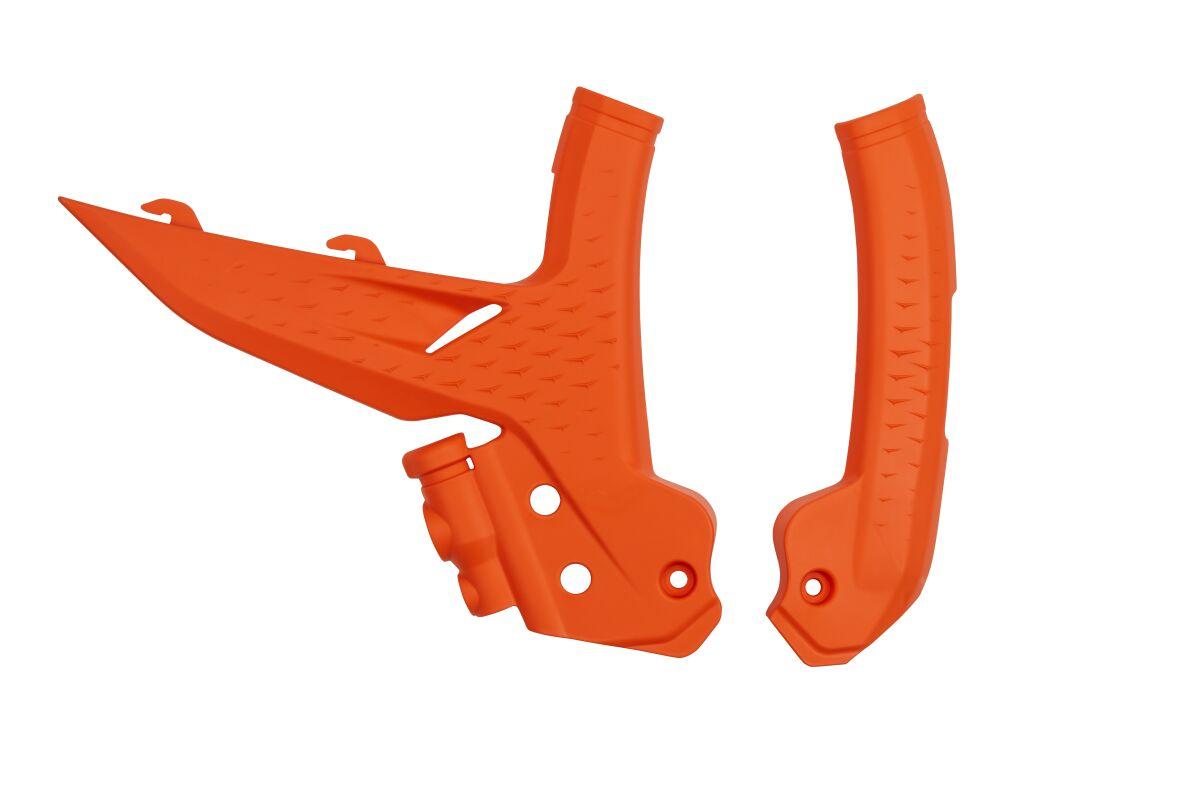 Ufo Orange Kt05020#127 - Frame Guards For Ktm Exc150 Tbi 2024-2025