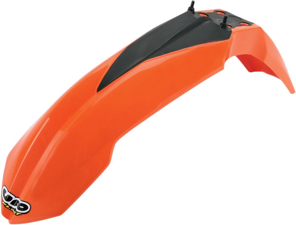 Ufo Black/Ktm Orange/Orange Kt03092#127 - Fender For Ktm Exc125 2008-2013 Front