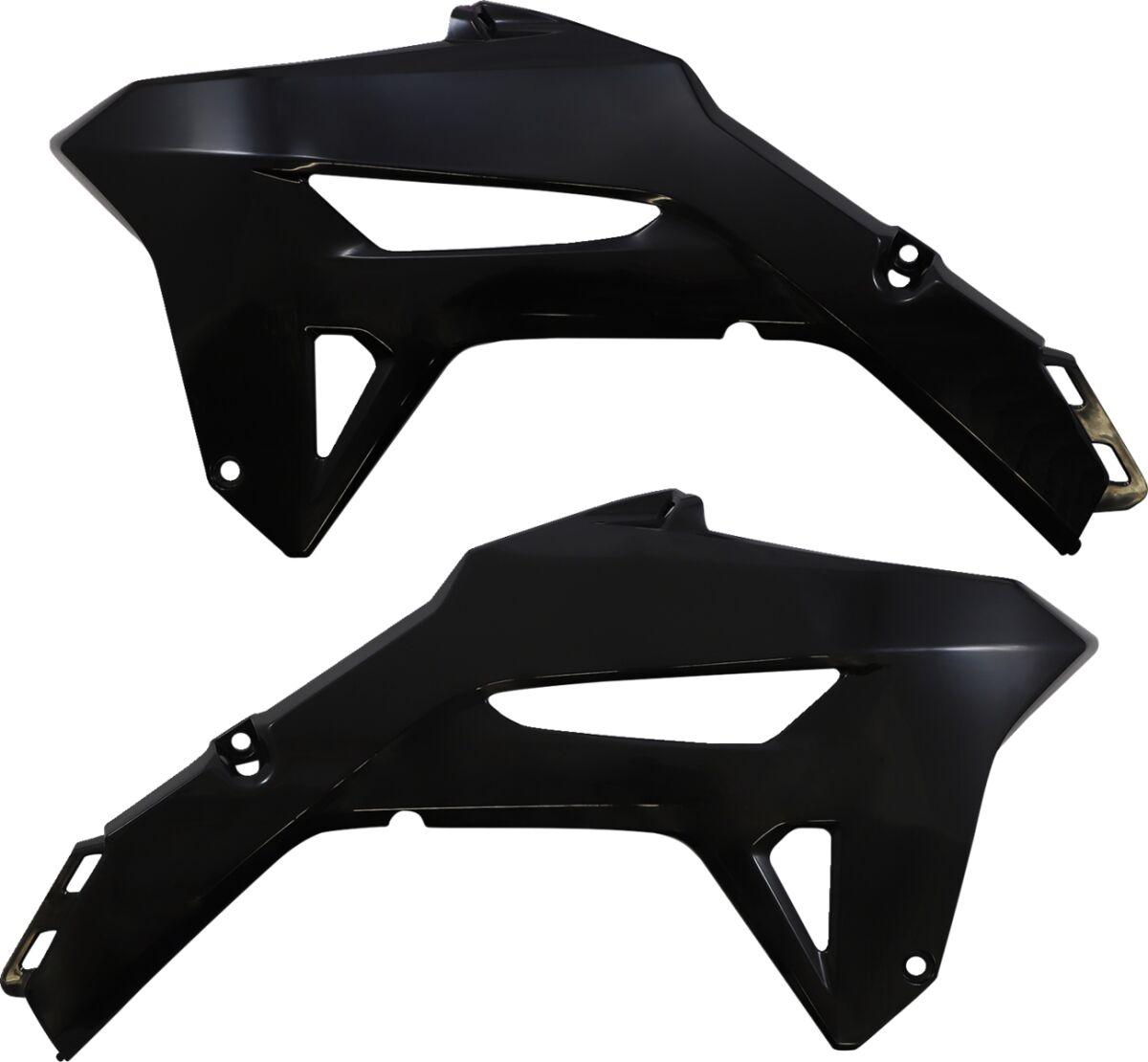 HO05605#001 - UFO Radiator Scoops For Honda CRF250R 2022-2024 - Black