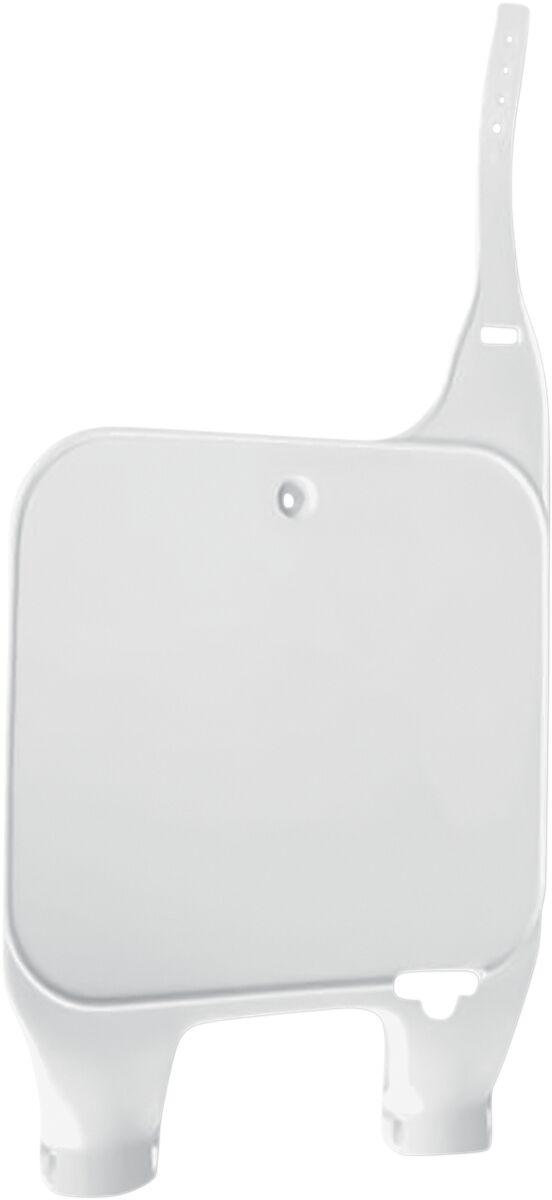 Ufo White Ho02683#041 - Front Number Board For Honda Cr125 1995-1999