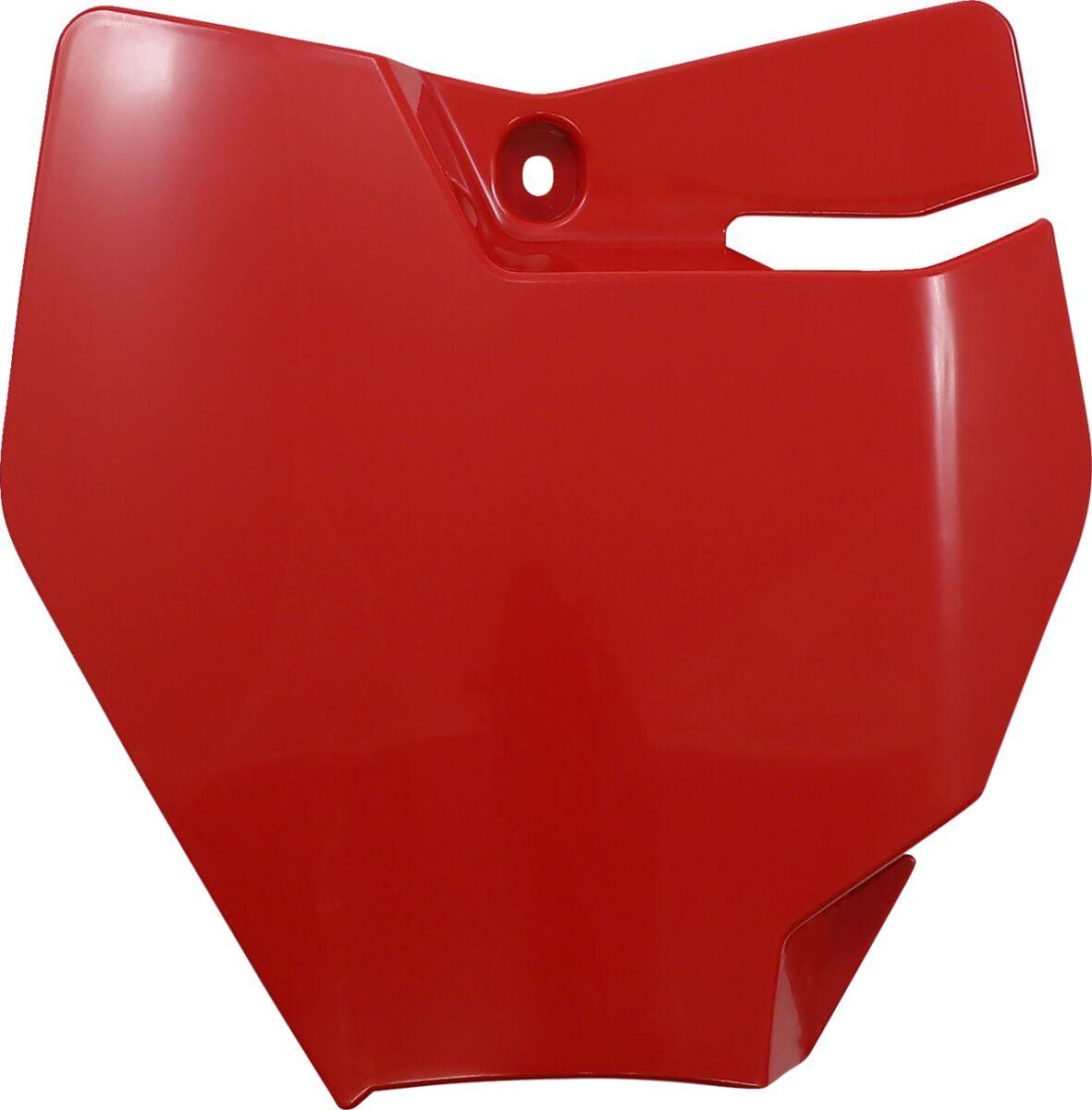 Ufo Red Kt04074#062 - Front Number Board For Gas Gas Mc65 2021-2025