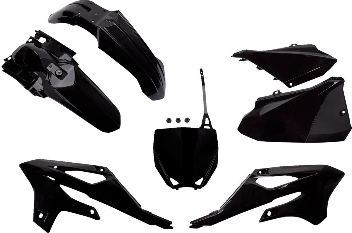 Ufo Black Yakit325@001 - Plastics Kit For Yamaha Yz85 2022-2025