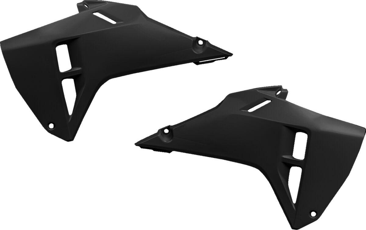 Ufo Black Ho05614#001 - Radiator Scoops For Honda Crf250r 2025