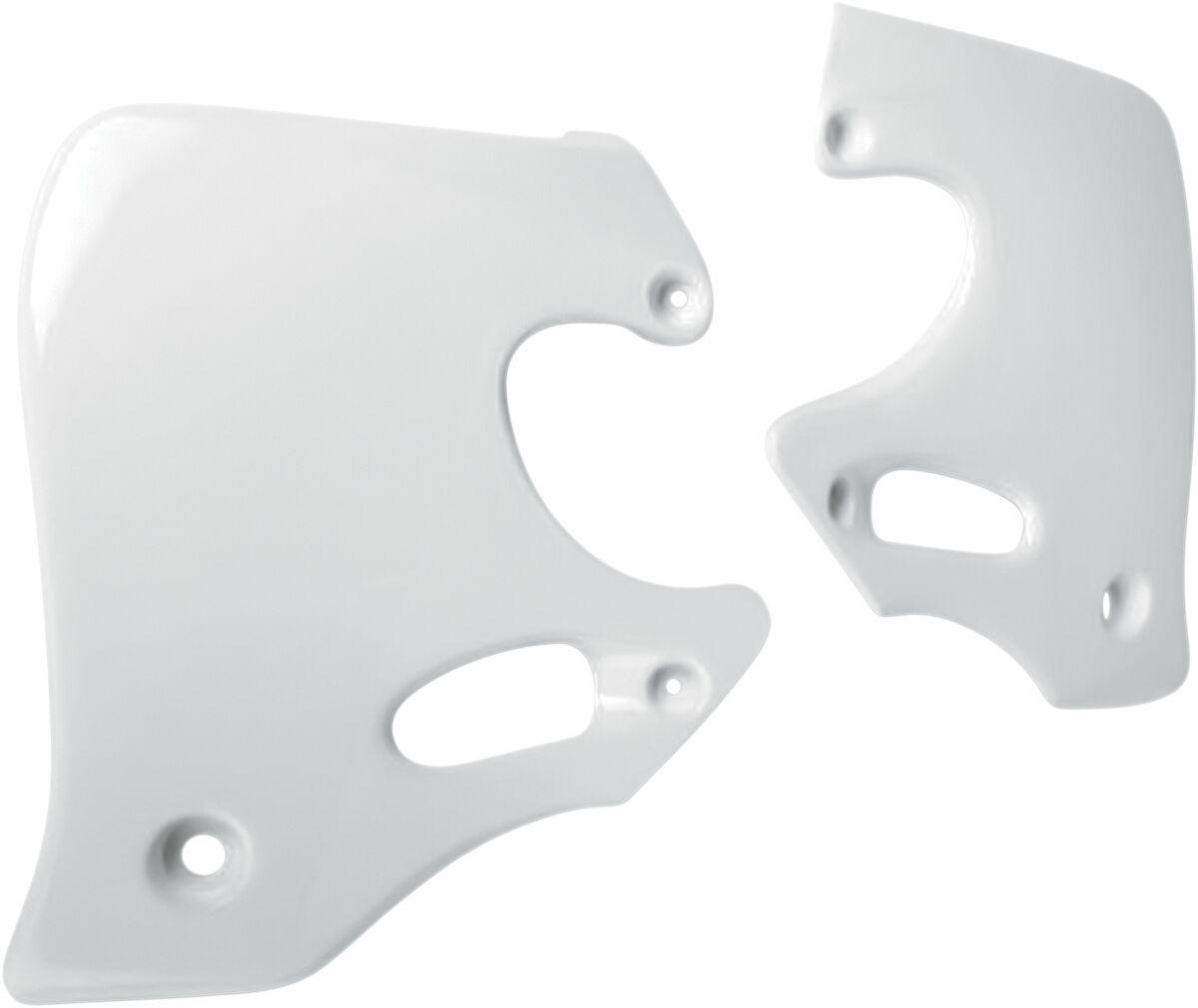 Ufo White Ho02653#041 - Radiator Scoops For Honda Cr125 1993-1994