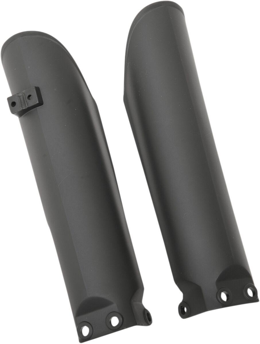 Ufo Black Kt03091#001 - Fork Guards For Ktm Sx105 2007-2010