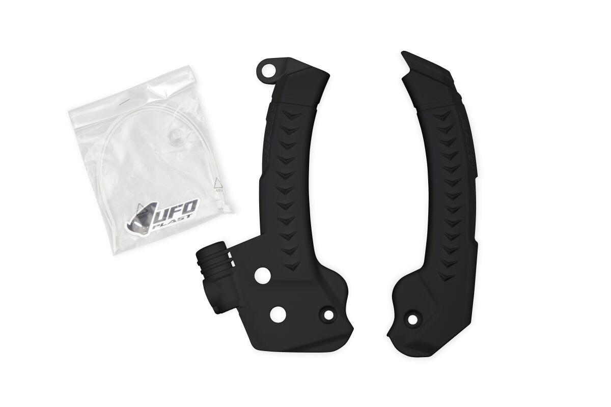 Ufo Black Hu04320#001 - Frame Guards For Husqvarna Fc250 2023-2024