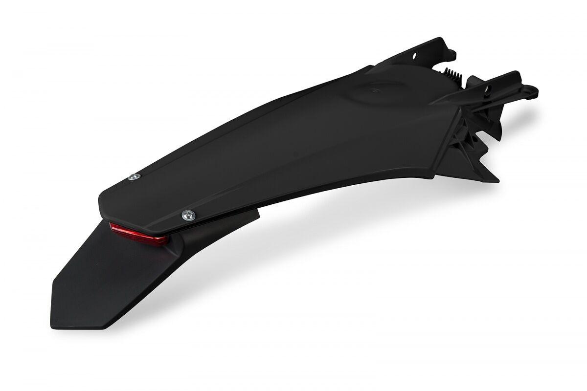 GG07127#001 - UFO Fender With LED Light For Gas Gas EC 250 2021-2023 Rear - Black