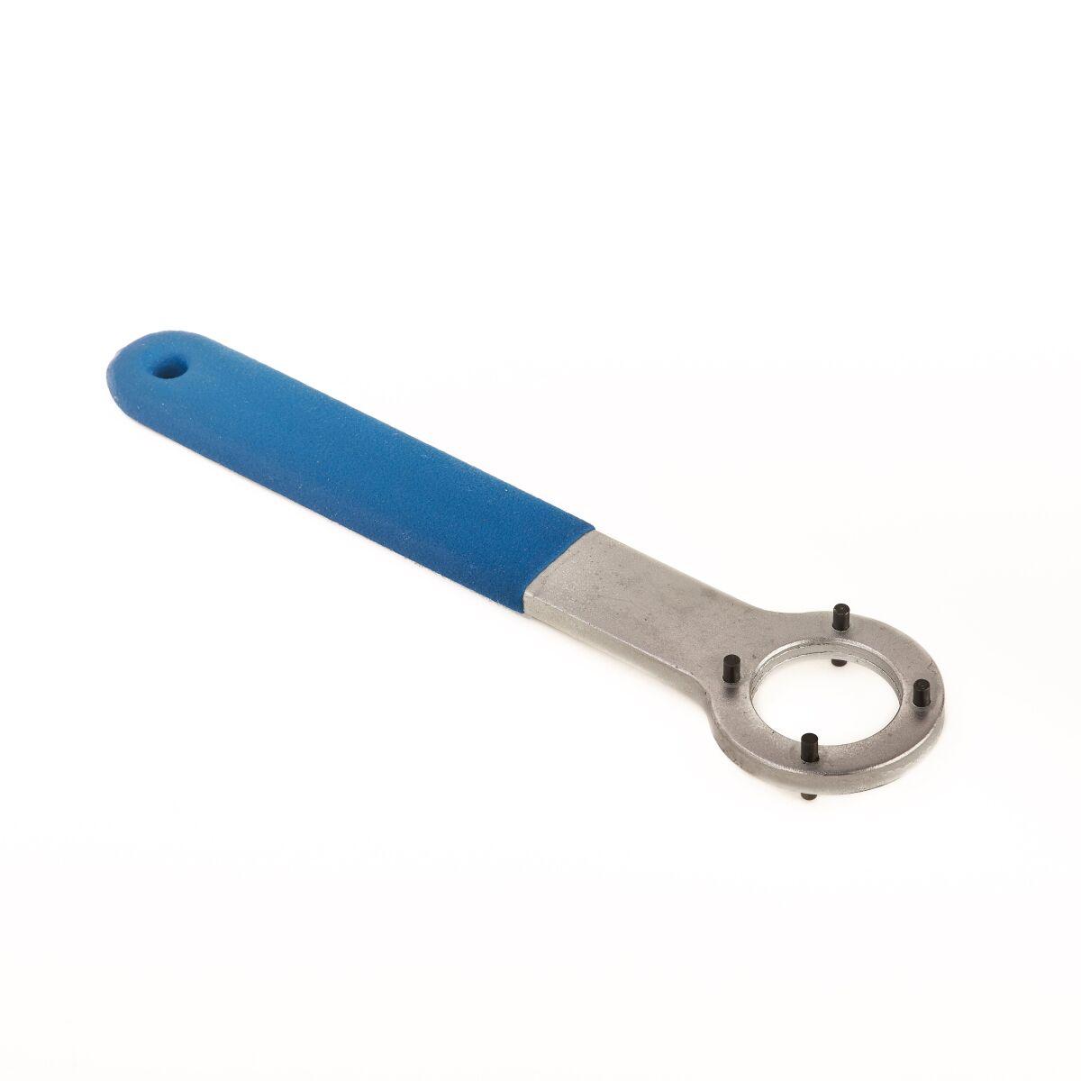 113-010-035 - Moose Racing Top Cap Spanner For Indian Challenger 108 ABS 2022 - Blue/Stainless Steel