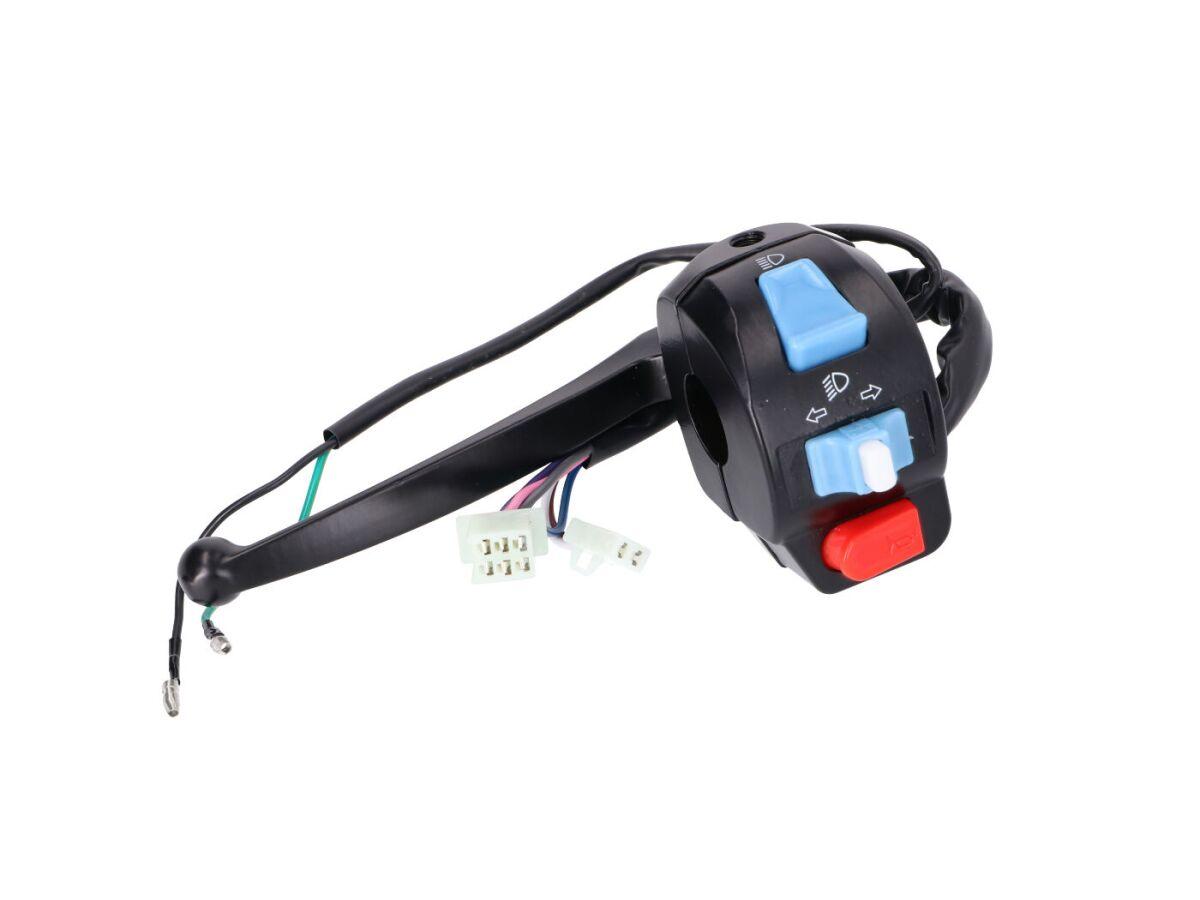 BT20965 - 101 Octane Switch Assembly with Brake Lever For Sachs 49ER 50 2006-2008 Left - Black
