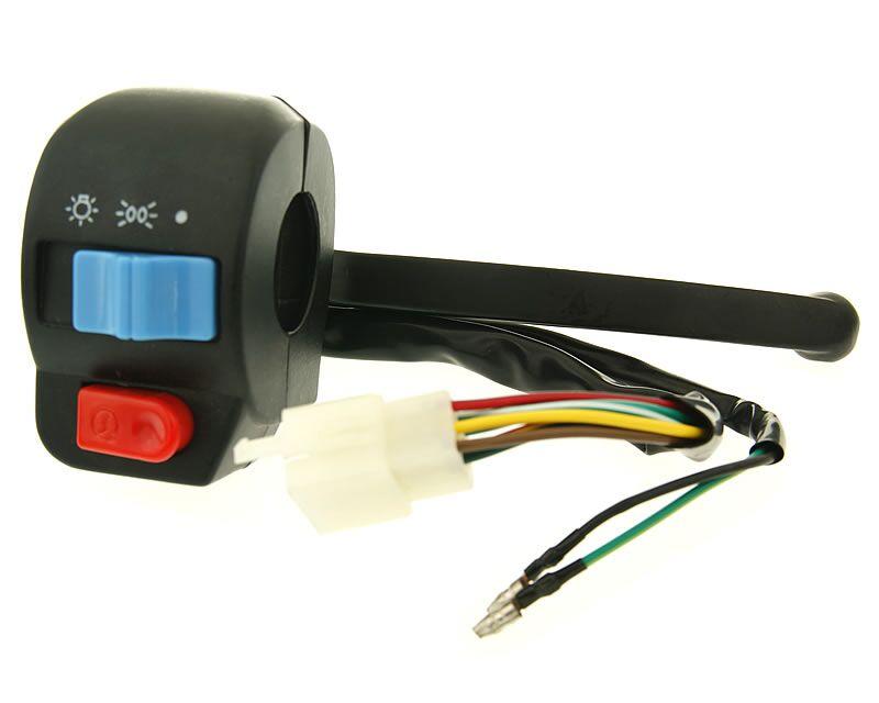 BT13957 - 101 Octane Switch Assembly With Brake Lever For Sachs 49ER 50 2006-2008 Right - Black